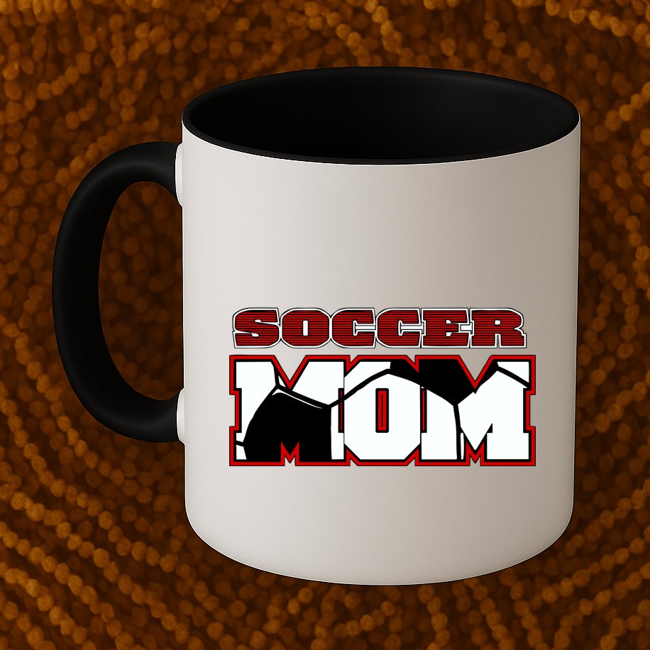 Soccer Mom Logo Mug