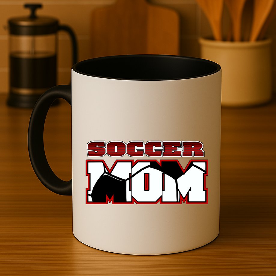 Soccer Mom Logo Mug