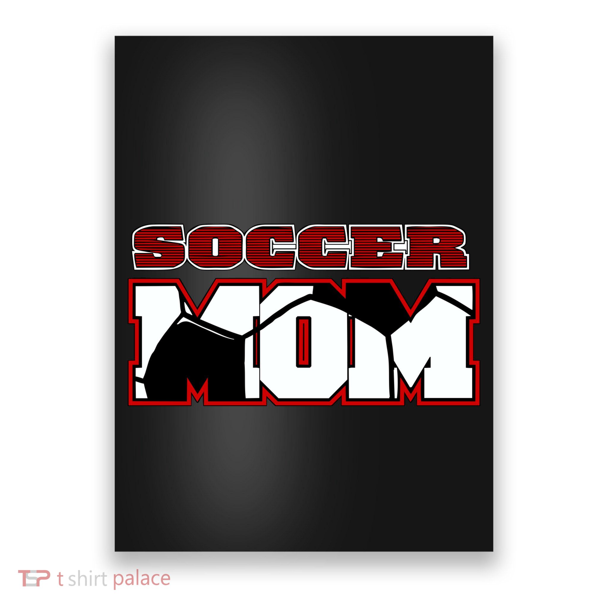 Soccer Mom Logo Poster
