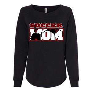 Soccer Mom Logo Womens California Wash Sweatshirt