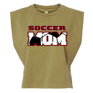 Soccer Mom Logo Garment-Dyed Women's Muscle Tee