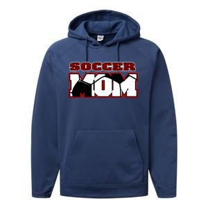 Soccer Mom Logo Performance Fleece Hoodie