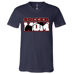 Soccer Mom Logo V-Neck T-Shirt