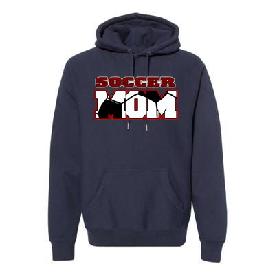 Soccer Mom Logo Premium Hoodie