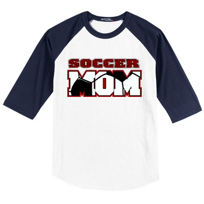 Soccer Mom Logo Baseball Sleeve Shirt