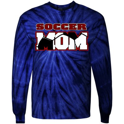 Soccer Mom Logo Tie-Dye Long Sleeve Shirt