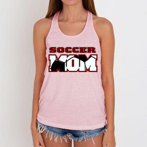 Soccer Mom Logo Women's Knotted Racerback Tank