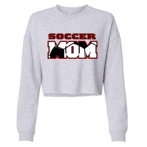 Soccer Mom Logo Cropped Pullover Crew