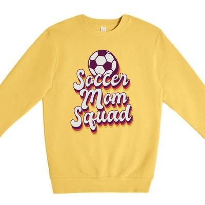 Soccer Mom Squad Premium Crewneck Sweatshirt