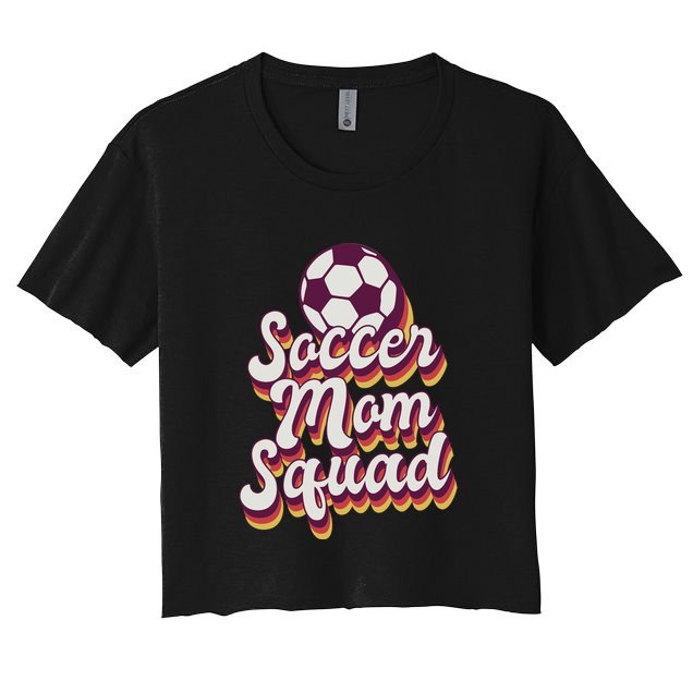 Soccer Mom Squad Crop Top