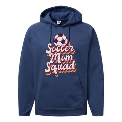 Soccer Mom Squad Performance Fleece Hoodie