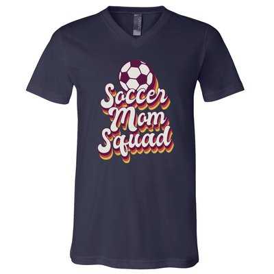 Soccer Mom Squad V-Neck T-Shirt