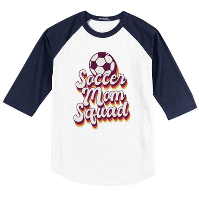 Soccer Mom Squad Baseball Sleeve Shirt