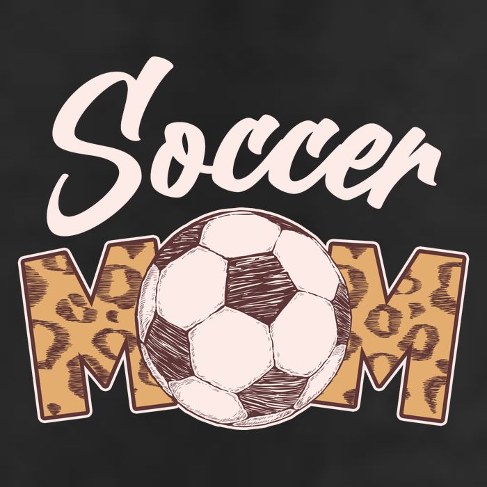 Soccer Mom Stylish Leopard Print 7 Panel Mesh Trucker Snapback Hat