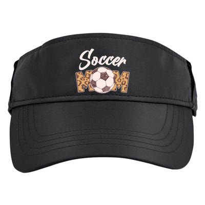Soccer Mom Stylish Leopard Print Adult Drive Performance Visor