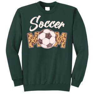 Soccer Mom Stylish Leopard Print Sweatshirt