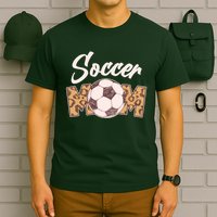 Soccer Mom Stylish Leopard Print T-Shirt