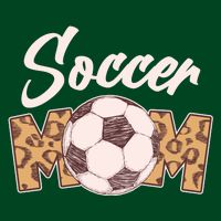 Soccer Mom Stylish Leopard Print T-Shirt