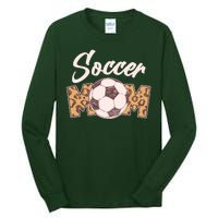 Soccer Mom Stylish Leopard Print Tall Long Sleeve T-Shirt