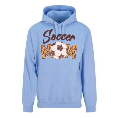 Soccer Mom Stylish Leopard Print Unisex Surf Hoodie