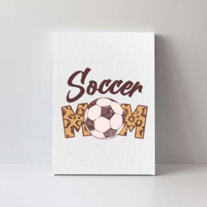 Soccer Mom Stylish Leopard Print Canvas