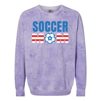 Soccer Mom USA Colorblast Crewneck Sweatshirt