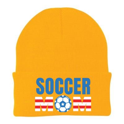 Soccer Mom USA Knit Cap Winter Beanie