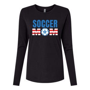 Soccer Mom USA Womens Cotton Relaxed Long Sleeve T-Shirt