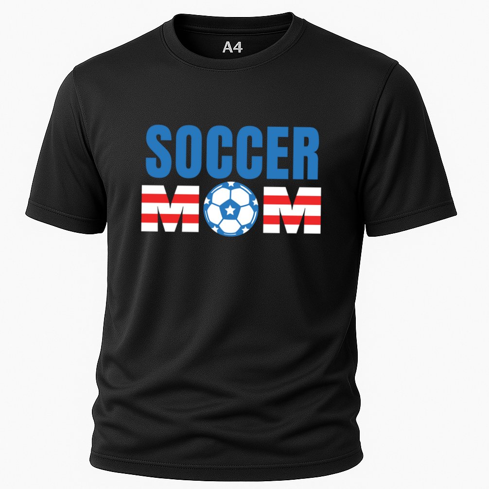 Soccer Mom USA Cooling Performance Crew T-Shirt