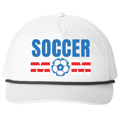 Soccer Mom USA Snapback Five-Panel Rope Hat