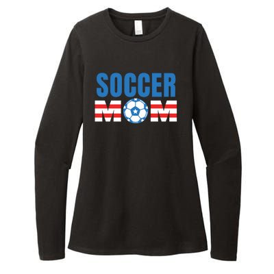 Soccer Mom USA Womens CVC Long Sleeve Shirt