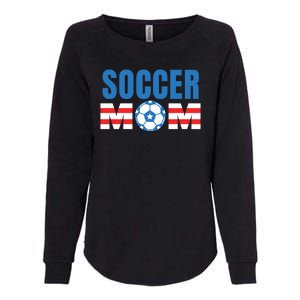 Soccer Mom USA Womens California Wash Sweatshirt