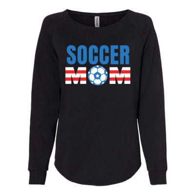 Soccer Mom USA Womens California Wash Sweatshirt