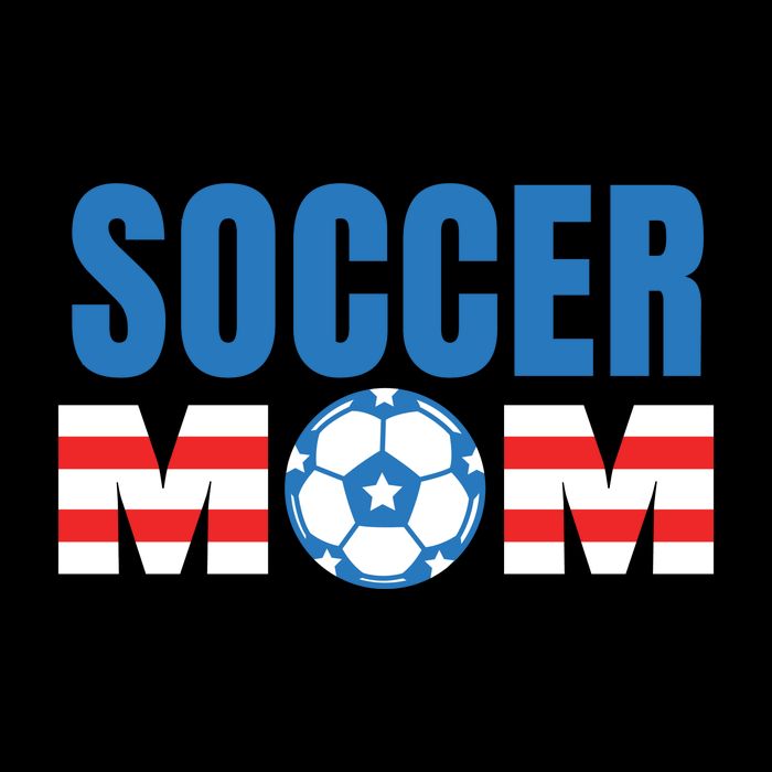 Soccer Mom USA Zip Tote Bag