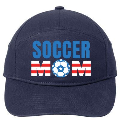 Soccer Mom USA 7-Panel Snapback Hat