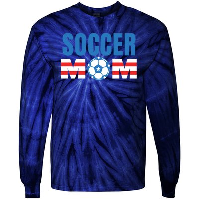 Soccer Mom USA Tie-Dye Long Sleeve Shirt