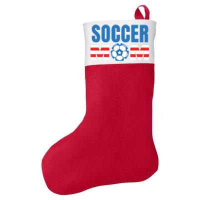 Soccer Mom USA Felt Holiday Christmas Stocking