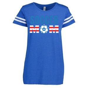 Soccer Mom USA Enza Ladies Jersey Football T-Shirt