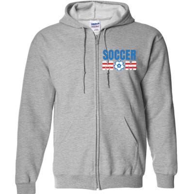 Soccer Mom USA Full Zip Hoodie