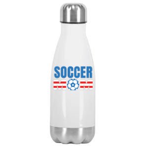 Soccer Mom USA Stainless Steel Insulated Water Bottle