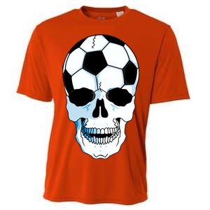 Soccer Skull Cooling Performance Crew T-Shirt