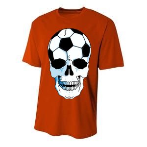 Soccer Skull Youth Performance Sprint T-Shirt