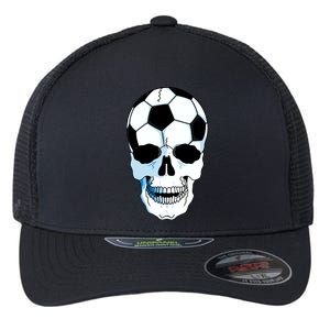 Soccer Skull Flexfit Unipanel Trucker Cap