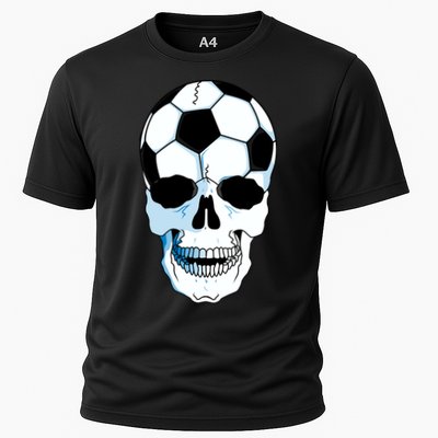Soccer Skull Cooling Performance Crew T-Shirt