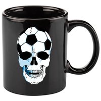 Soccer Skull 11oz C Handle Ceramic Mug