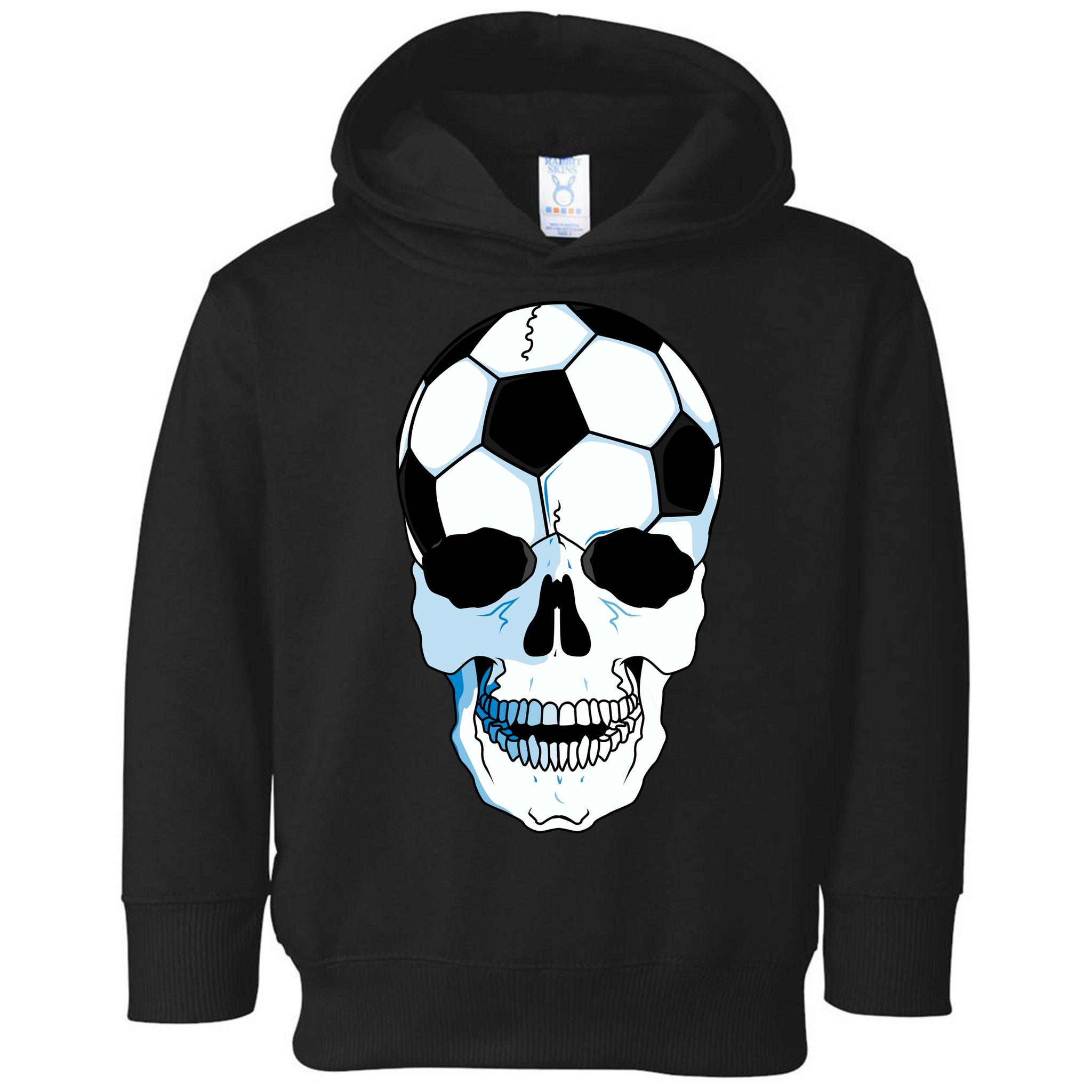 Soccer Skull Toddler Hoodie