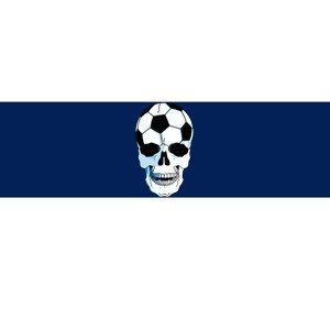 Soccer Skull Bumper Sticker