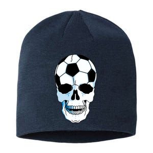 Soccer Skull Sustainable Beanie