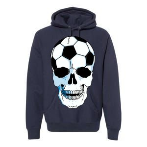 Soccer Skull Premium Hoodie