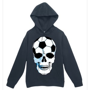 Soccer Skull Urban Pullover Hoodie